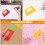 12Pcs Plastic Paint Tools For Kids Arts Crafts Diy Projects 7