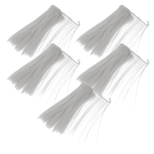 5 Unidades De Cabello Para Muñecas Artesanías DIY