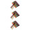 72 Pcs Water Soluble Colored Pencils Pre-Sharpened For Children 10