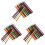72 Pcs Water Soluble Colored Pencils Pre-Sharpened For Children 4