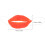 6Pcs Funny Cosplay Props Thick Lips Sausage Mouth Plastic 2