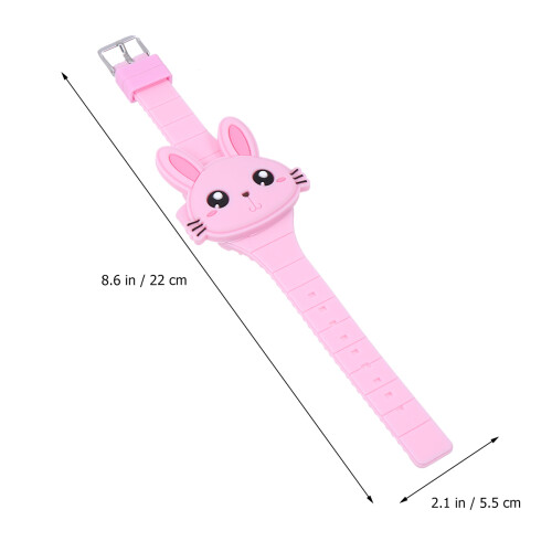 Silicone Led Coniglio Rosa 1