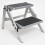 Folding Aluminium Double Step Stool (Non-Slip) 1