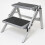 Folding Aluminium Double Step Stool (Non-Slip) 2