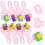 8Pcs Sponge Rollers For Kids Painting With Handles 2