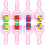 8Pcs Sponge Rollers For Kids Painting With Handles 5