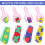 8Pcs Sponge Rollers For Kids Painting With Handles 11