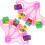 8Pcs Sponge Rollers For Kids Painting With Handles 10