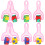 8Pcs Sponge Rollers For Kids Painting With Handles 6