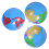 3Pcs 9.82 Inch Inflatable Globe Beach Ball For Teaching And Play 1