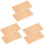 24 Pcs Wooden Domino Trays Multi-Function Desktop Racks Diy Base 4