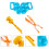 3Pcs Plastic Clip Interactive Toy Random Color 4