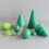 Wooden Tree Building Blocks Educational Forest Stacking Toy Set 9