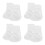4 Paia Miniatura Per Per Costume 8