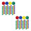 2 Sets Counting Chips: Transparent Plastic Tokens For Kids Math 10