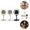 3Pcs Retro Condenser Microphone Vintage Model 4