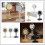 3Pcs Retro Condenser Microphone Vintage Model 9