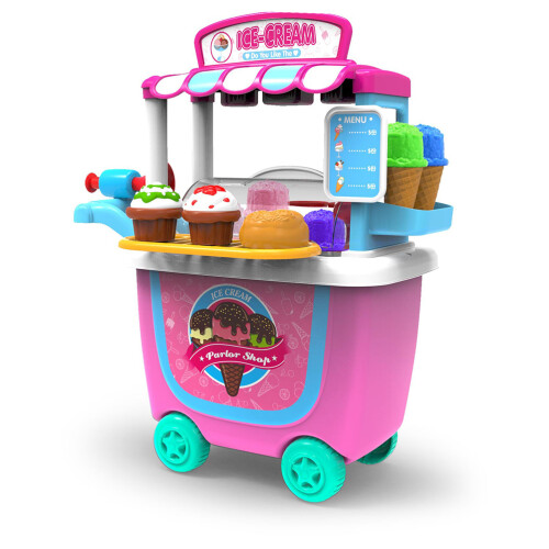 2Pz Set Trolley Torta Bambini Ruolo 2