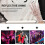 Disco Sequin Gloves Ladies Mesh Mittens Festive Accessories 9