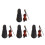 4 Pezzi Mini Violino In 12 Cm Con Custodia E Archetto 6