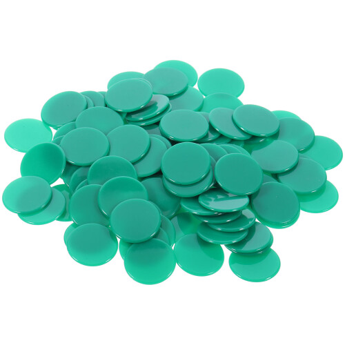 100Pcs Chips Markers Counting Poker Game Pieces 1