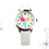 Flower Pattern Kids Quartz Watch White Birthday Gift 4