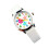 Flower Pattern Kids Quartz Watch White Birthday Gift 9
