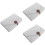 3Pcs Bank Storage Bag Portable Electronics Pouch 8