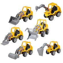 10 Mini Scavatore In Gialla Per Bambini