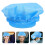 Working Cap Sky Blue Breathable Hat For Factory Use 1set 10