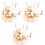 3 Sets Unfinished Wooden Solar System DIY Model 5