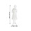 50pcs unpainted miniature people models for sand table landscape 2