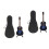 2 Sets Mini Wooden Guitar Model Decoration 5