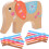 One Set Elephant Balancing Game Wooden Blocks With Colored Sticks 10