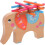 One Set Elephant Balancing Game Wooden Blocks With Colored Sticks 4