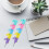 12Pcs Stackable Unicorn Pencils Cartoon Shaped For Students 11