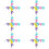 12Pcs Stackable Unicorn Pencils Cartoon Shaped For Students 9