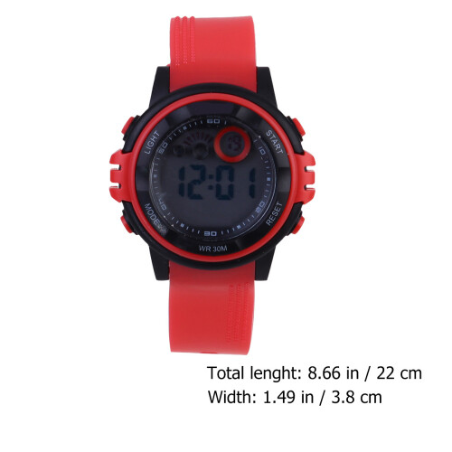 1pc Waterproof Digital Luminous Watch for Kids 2