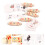 Set Giocattoli Educativi Parole Costruzione 4