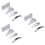 12 Pièces En Verre Pour Lumière Physique Éducative 8