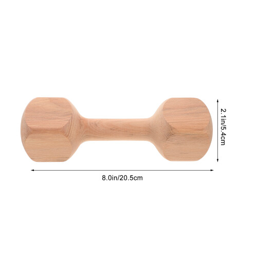 Dumbbell In Legno Per Bambini Per Allenamento In Casa 2