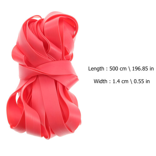 2 Salto In Gomma Elastica Per Sport Rosso 1
