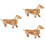 3 Kit Educativo In Legno Cane Puzzle 3D Da Assemblare 6