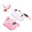 2 Pcs Kids Double Layer Waterproof Shower Cap Cartoon Bath Hat 10