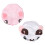 2 Pcs Kids Double Layer Waterproof Shower Cap Cartoon Bath Hat 9