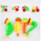 4 Set Da 16 Bubble Maker Portatile Multitesta Per Bambini 3