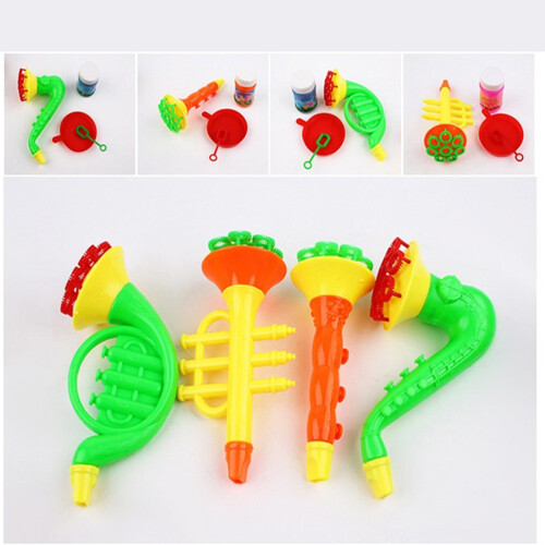 4 Set Da 16 Bubble Maker Portatile Multitesta Per Bambini 2