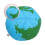 1 Pezzo Pallone Gonfiabile Latex Nylon Bambini 2