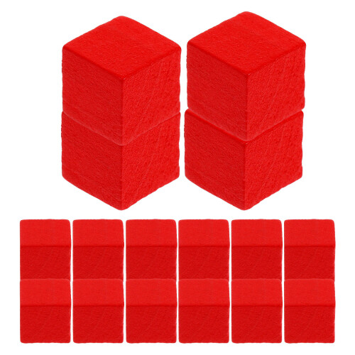 150 Pcs Wood Square Chess Pieces Board Game Accessory 1