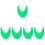 5 Valse Baard St Patrick's Day Verkleedstuk Prop 7